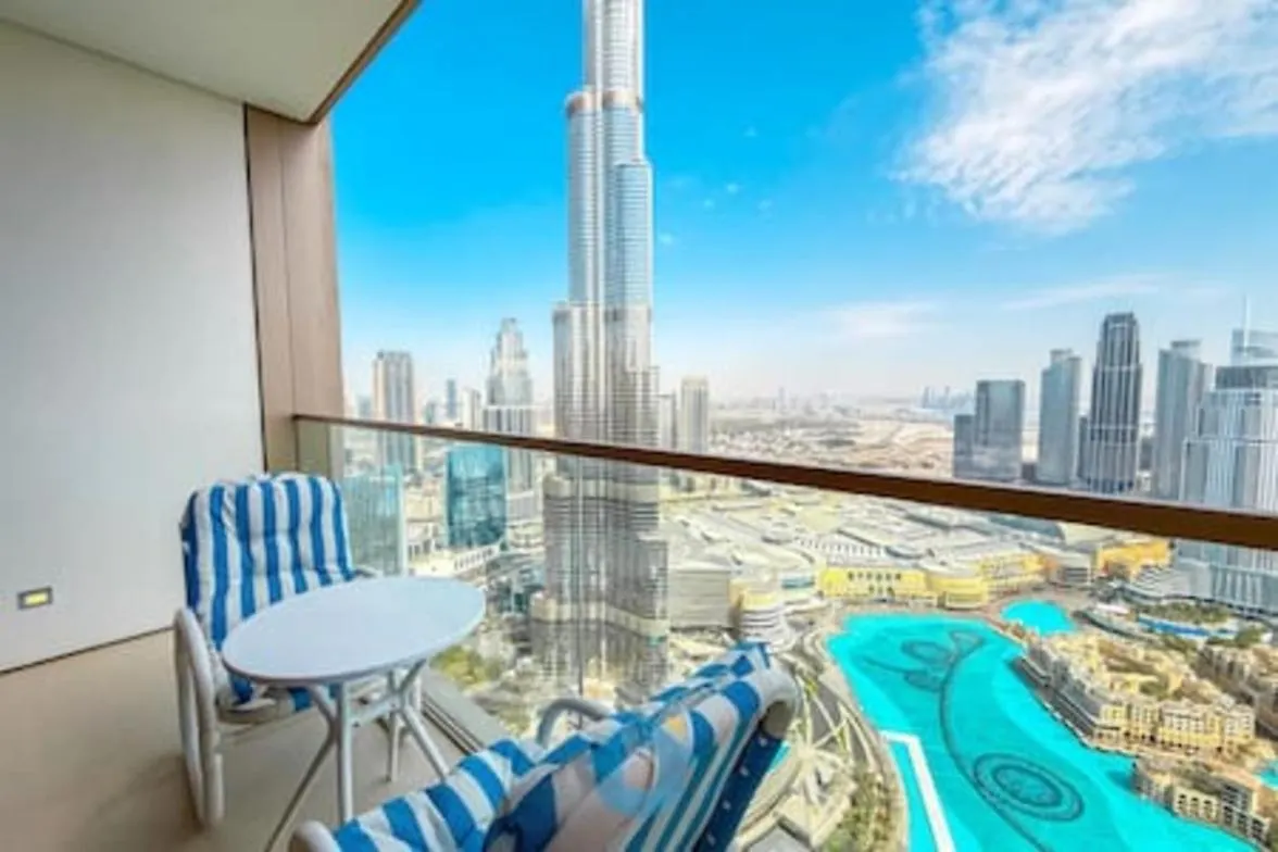 5605Gr Classic Two Bedroom With Burj Khalifa View Dubai 0*,